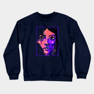 colorful portrait Crewneck Sweatshirt